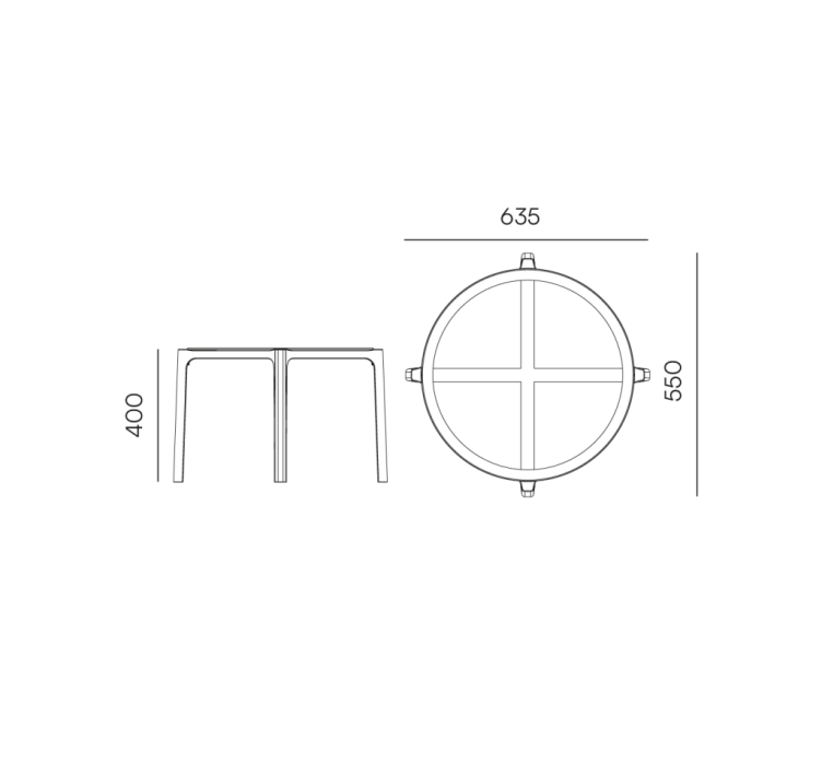 Кофейный столик Nexo Carbon (FNES64-446U)3